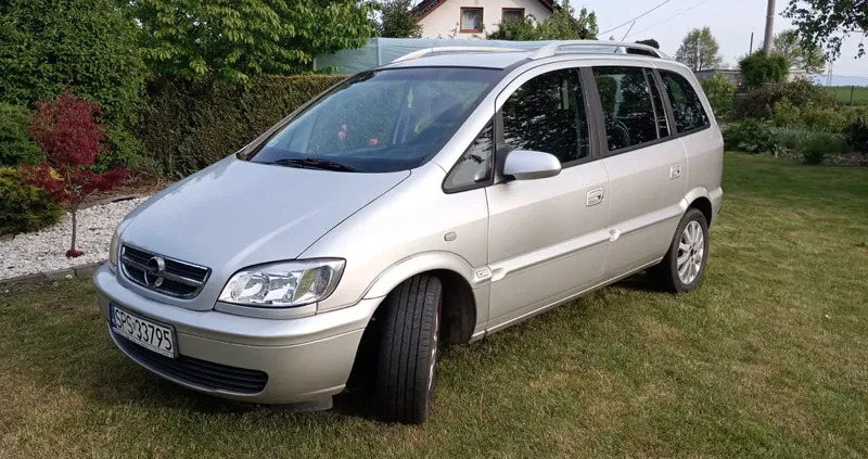 samochody osobowe Opel Zafira cena 6900 przebieg: 233350, rok produkcji 2004 z Zduny